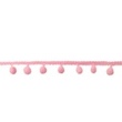 [002R-10018] [002R] Pom Pom Lace Middle (Pink)