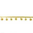 [002R-10020] [002R] Pom Pom Lace Middle (Lime)