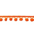 [003R-10010] [003R] Pom Pom Lace Big (Orange)