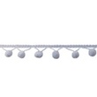 [003R-10011] [003R] Pom Pom Lace Big (Light Blue)