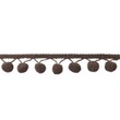 [003R-10012] [003R] Pom Pom Lace Big (Grey)