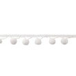 [003R-10015] [003R] Pom Pom Lace Big (Offwhite)