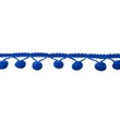 [003R-30340] [003R] Pom Pom Lace Big (Cobalt)