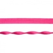 [004R-43655] [004R] Vázací Stuha Elastická Žakárová (Fuchsie)