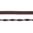 [004R-43668] [004R] Vázací Stuha Elastická Žakárová (Čokoláda)