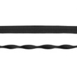 [004R-43673] [004R] Elastic Bias Binding Jacquard (Black)