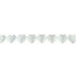 [008R-11307] [008R] Hearts Ribbon Deluxe (Světle Šedá)