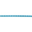 [016R-42764] [016R] Nastro Pelle Scamosciata Con Stella Argento (Acqua)