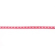 [016R-42775] [016R] Nastro Pelle Scamosciata Con Stella Argento (Corallo)