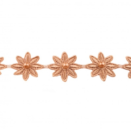 [018R] Crochet Flower With Pearl