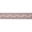 [025R-42627] [025R] Ruban Jacquard (Brun Foncé)