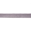 [027R-42636] [027R] Läderband Metallic stansat (Grå)