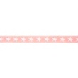 [029R-41872] [029R] Ruban Tissé Étoile (Rose)