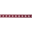 [029R-41874] [029R] Cartoon Ribbon Star (Aubergine)