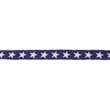 [029R-41880] [029R] Cartoon Ribbon Star (Dark Blue)