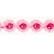 [031R-30280] [031R] 2-Coloured Flower With Pearl (Pink)