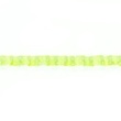 [033R-10881] [033R] Satinband Mit Organza Punkte (Lime)