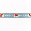 [036R-10990] [036R] Satin Ribbon Rose Pearl (Modrý)