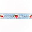 [036R-10993] [036R] Satin Ribbon Rose Pearl (Světle Modrá)