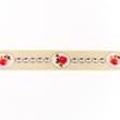 [036R-10994] [036R] Satin Ribbon Rose Pearl (Vlněná Bílá)