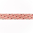 [037R-10996] [037R] Satinband Blümchen (Lachs)