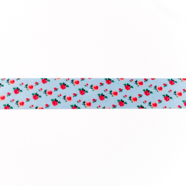 [037R] Satin Ribbon Flowers