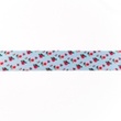 [037R-10997] [037R] Satin Ribbon Flowers (Niebieski)