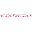 [043R-10559] [043R] Ribbon Printed With Lace (Pink Little Flowers)