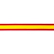 [048R-41054] [048R] Dekorband Flagga 15 mm (Spanien)