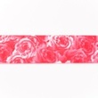 [050R-10347] [050R] Élastique Imprimé 40 mm (Rose Rose)