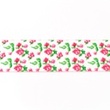 [050R-10355] [050R] Élastique Imprimé 40 mm (Fleur Moyen)