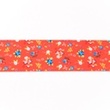 [050R-10356] [050R] Gummiband Bedruckt 40 mm (Kleine Blume)