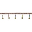 [052R-41171] [052R] Beads- And Coins Trimming (Multi)