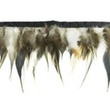 [055R-41644] [055R] Fleco De Plumas Largo (Marrón Oscuro)