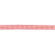 [060R-10939] [060R] Nastro Quadri 15 mm (Rosso)