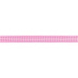 [060R-10951] [060R] Check Ribbon 15 mm (Fuchsia)