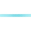 [063R-10157] [063R] Satinband Punkte 10 mm (Aqua)