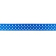 [064R-10162] [064R] Satinband Punkte 15 mm (Kobalt)
