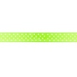 [064R-10166] [064R] Satinband Punkte 15 mm (Lime)