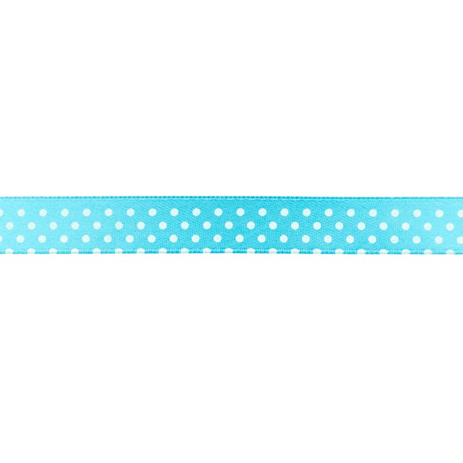 [064R] Satin Ribbon Dot 15 mm
