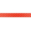 [064R-10171] [064R] Satin Ribbon Dot 15 mm (Red)