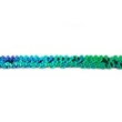 [066R-43361] [066R] Stretchable Sequin Trim 20 mm (Petrol)