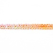[066R-43364] [066R] Elastisches Paillettenband 20 mm (Orange)