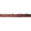[066R-43366] [066R] Elastisches Paillettenband 20 mm (Dunkel Choco)
