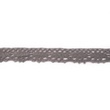 [069R-42358] [069R] Baumwollspitze | Colour Line (Dunkel Grau)