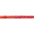 [075R-42561] [075R] Braided Wool Ribbon Angora Acrylic Multi (Red)