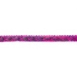 [075R-42564] [075R] Braided Wool Ribbon Angora Acrylic Multi (Fuchsia)