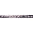 [075R-42566] [075R] Pletená Vlněná Páska Angora Akryl Multi (Šedá)