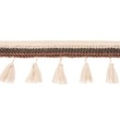 [077R-44404] [077R] Galon Pompon Trio (Écru)