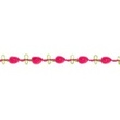[079R-11458] [079R] Band Rose Kleine (Fuchsie)